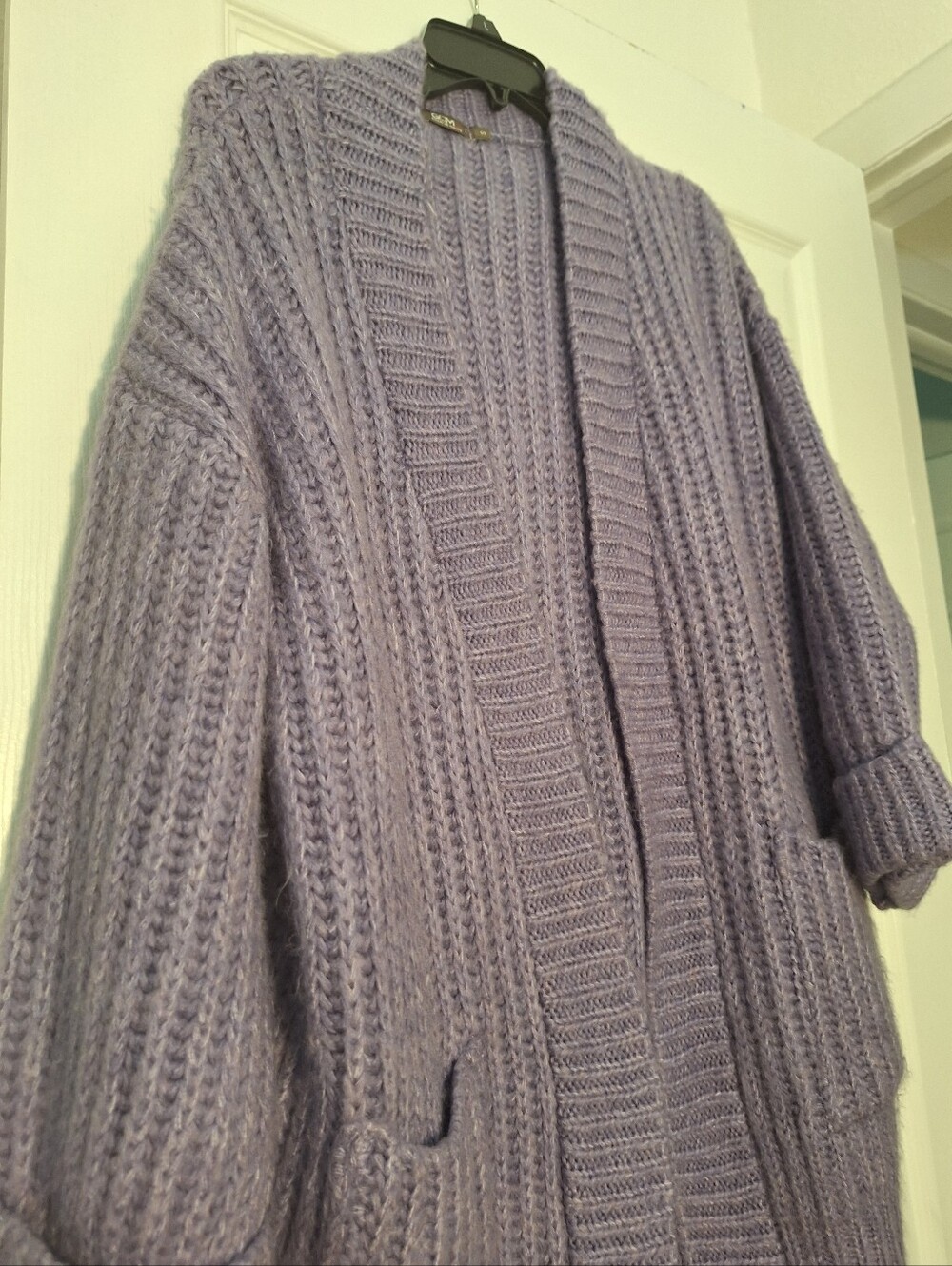 Women Oversized Knit Cardigan Sweater
